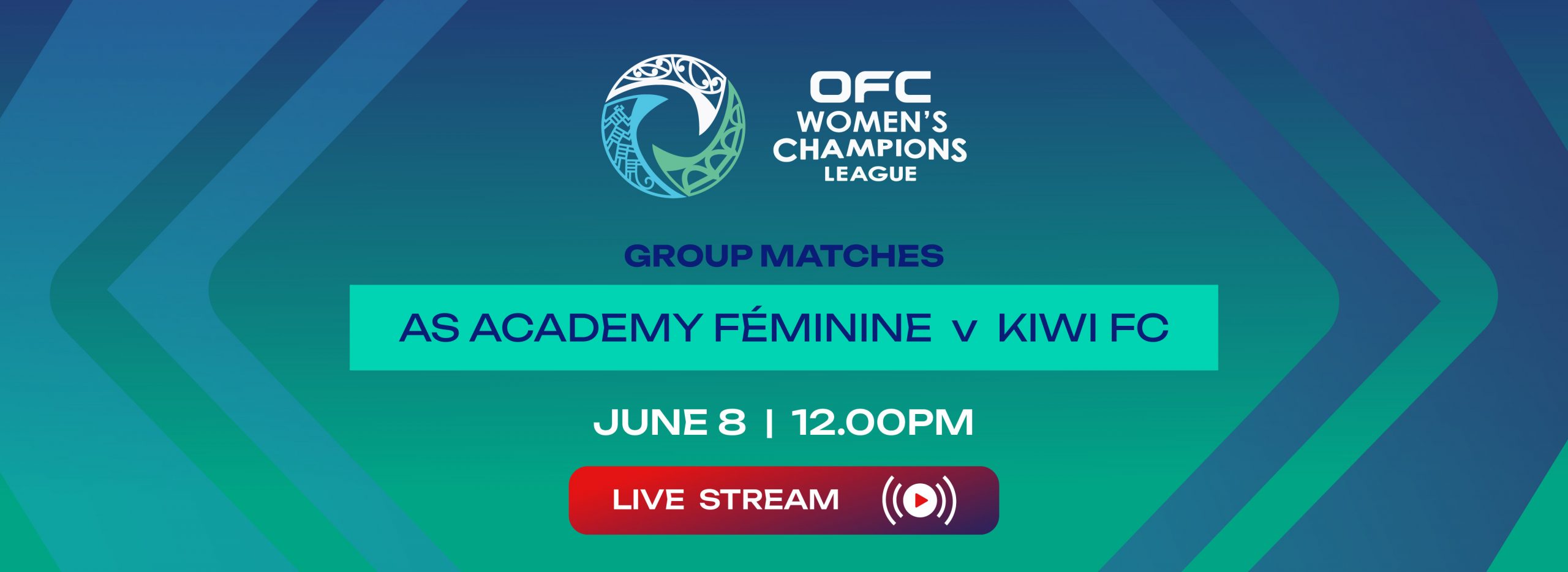 LIVESTREAM | OFC WOMEN’S CHAMPIONS LEAGUE 2023 | AS Academy Féminine V ...